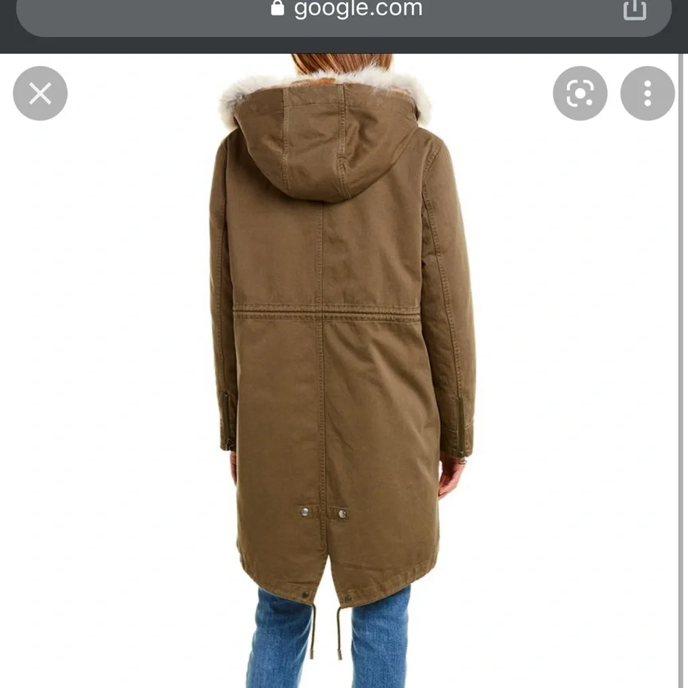 NWOT Yves Salomon Army Parka - Full lining - 36 - Picture 10 of 10